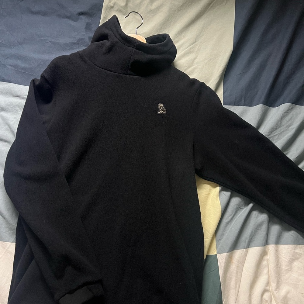 Men's Black Turtleneck Sweater